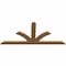 Ekena Millwork Richland Timber Gable Bracket, Western Red Cedar, 84"W x 38"H x 1 1/2"D x 5 1/2"F, 11/12 Pitch GBW084X38X0206RIC00SWR - alternate 2